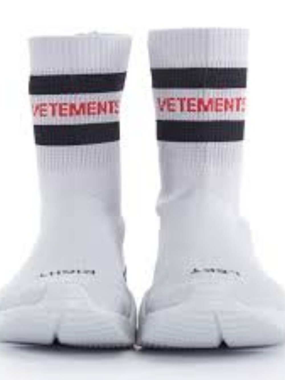 20-NIB VETEMENTS X REEBOK SOCK SNEAKERS- DUST BAGS INCLUDED - Picture 5 of 6